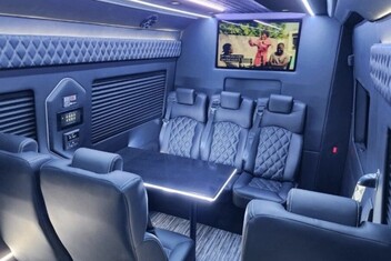 Broken Arrow Sprinter Van Interior