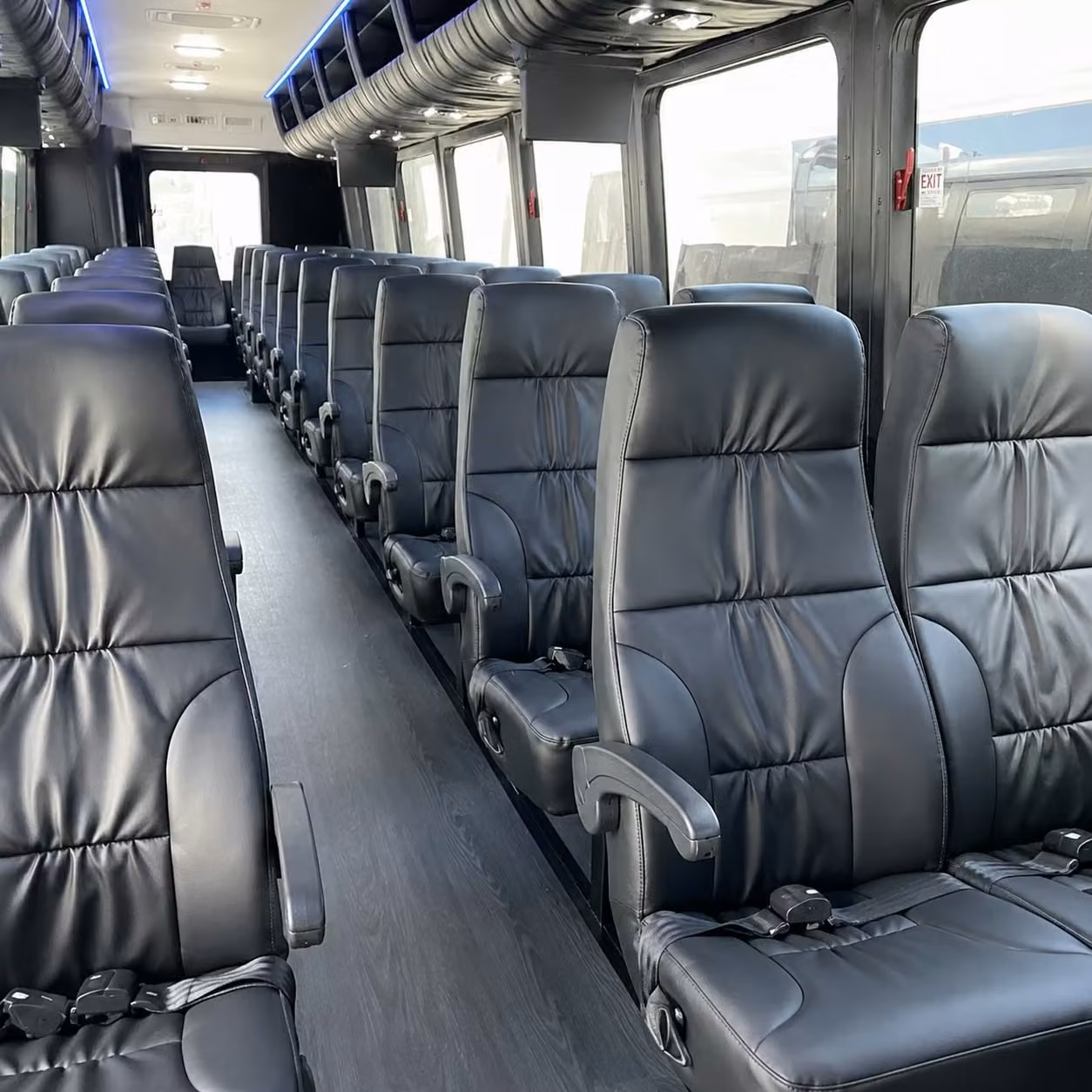 35 passenger minibus inside
