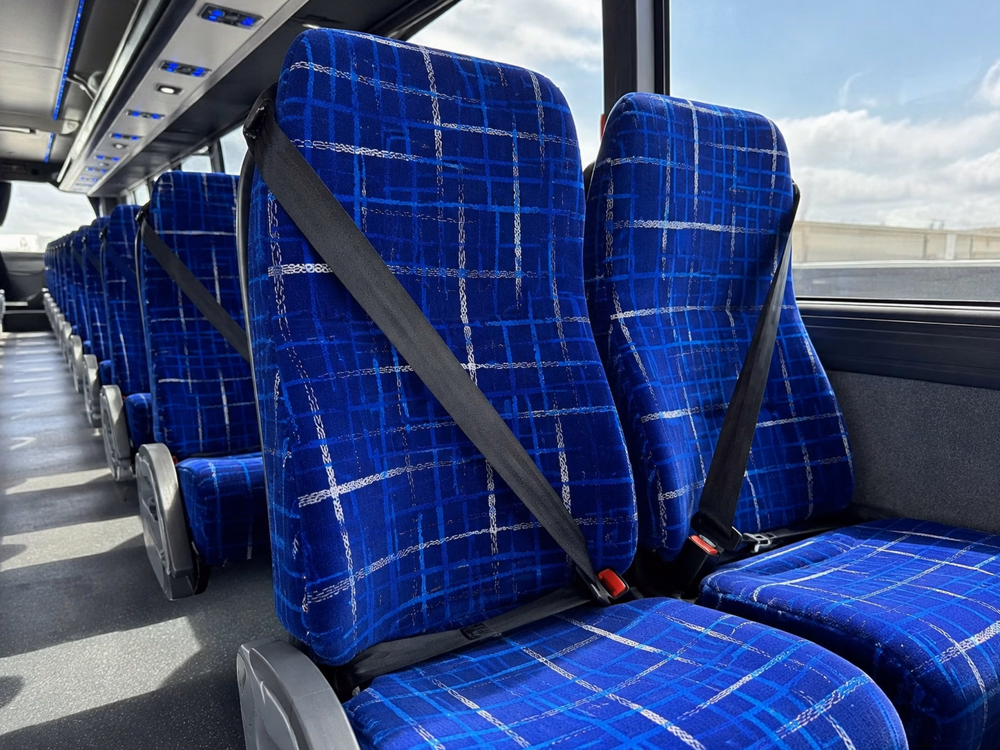 broken arrow charter bus interior gallery