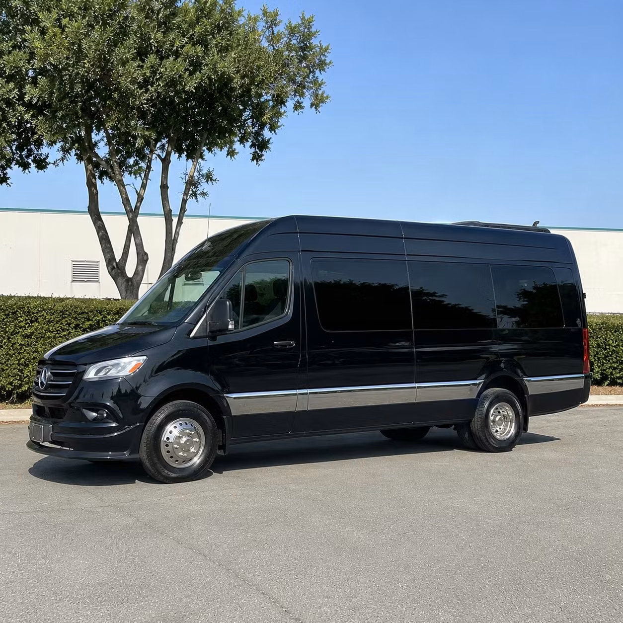 sprinter van with driver